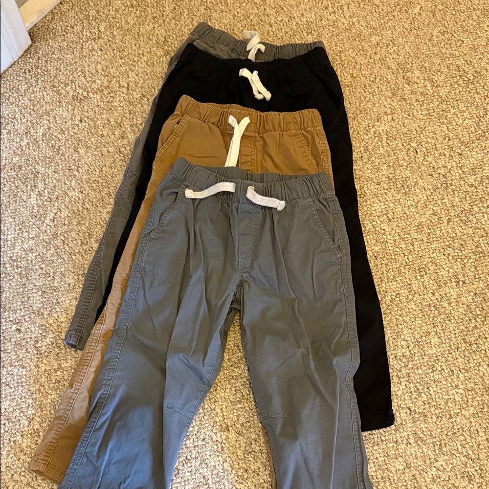 Cat & Jack Kids Joggers - Black, Tan, Gray